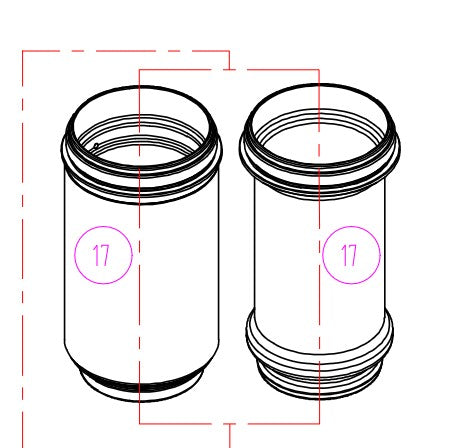 RLB132-50 | AIR CAN / CORPS D'AIR POUR EDGE 30/35