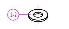 REE196-7 | TRAVEL SPACER / CALE DE DEBATTEMENT - 7.5mm TRIAIR, EDGE EVO
