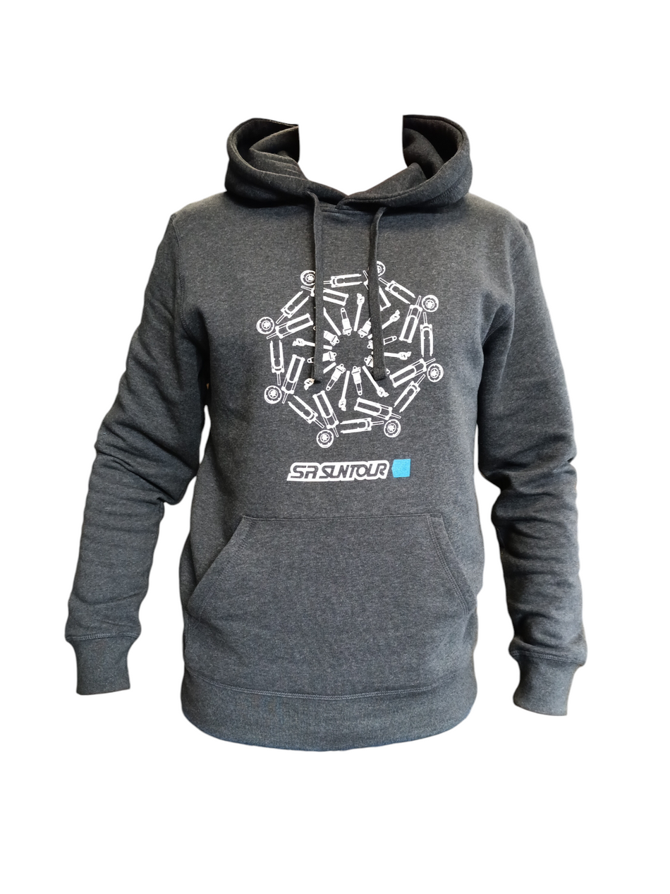 SF25 Sr Suntour Hoodie gris anthracite