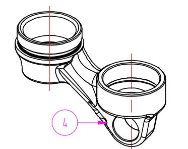 RLB067 | ENSEMBLE TETE COMPLETE RS21 VORO (NON TRUNNION)